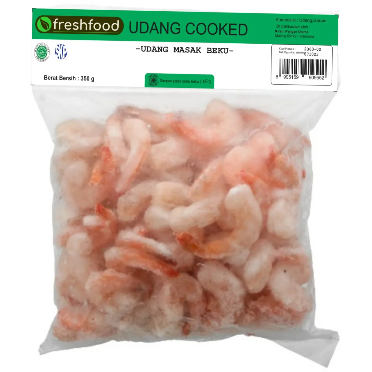 Pasific Ocean Udang Cooked 350 GR